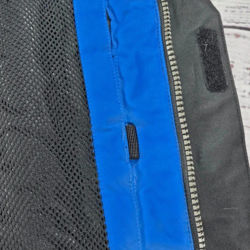 Karbon Ski Jacket Youth 14 Blue Black White Good Insulated Hooded Insulated
